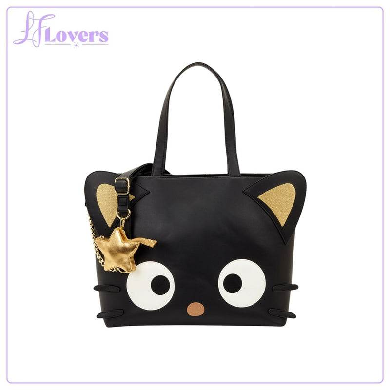 Load image into Gallery viewer, Loungefly Sanrio Chococat Stars Tote Crossbody Bag with Coin Bag - LF Lovers
