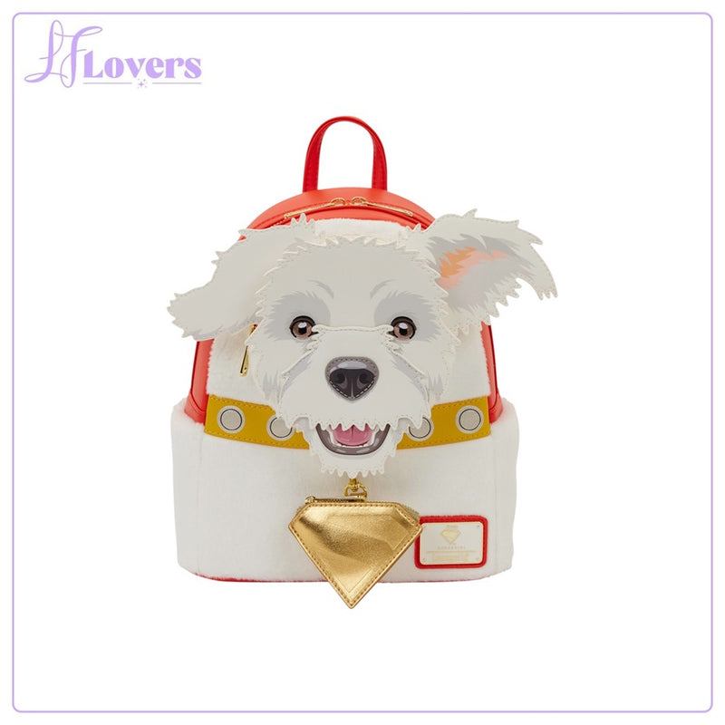 Load image into Gallery viewer, Loungefly DC Supergirl Krypto Mini Backpack - LF Lovers
