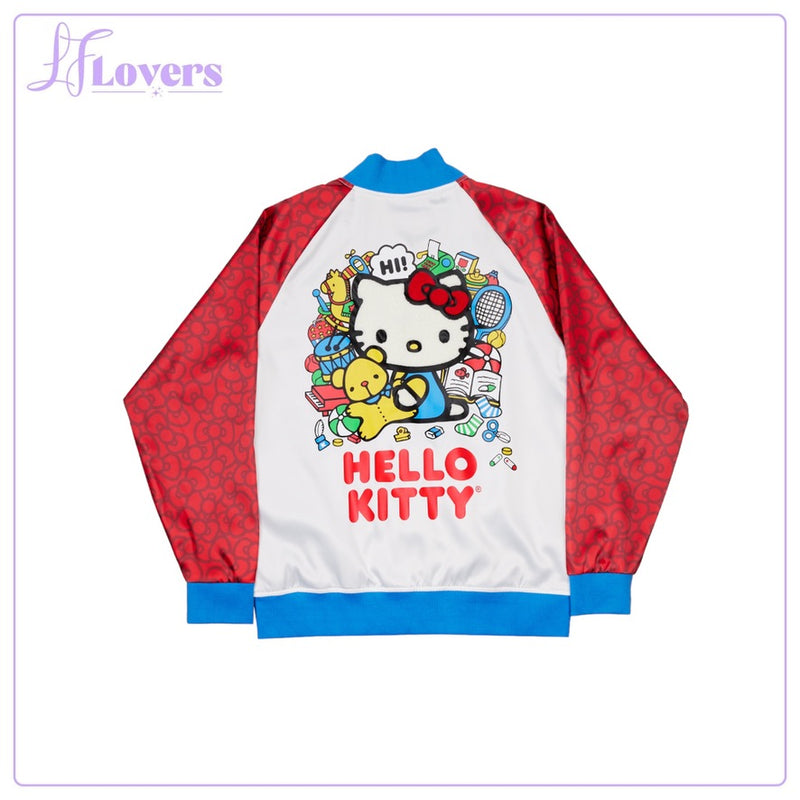 Load image into Gallery viewer, Loungefly Hello Kitty 50th Anniversary Unisex Jacket - PRE ORDER - LF Lovers
