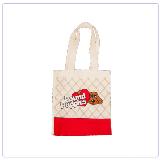 Loungefly Hasbro Pound Puppies 40th Anniversary Canvas Tote Bag - PRE ORDER