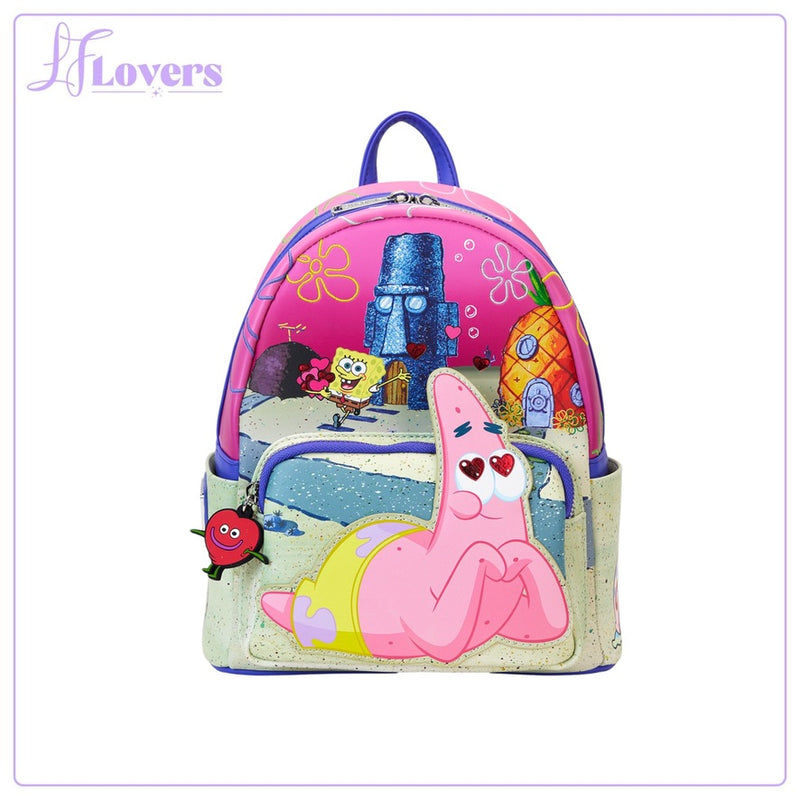 Load image into Gallery viewer, Loungefly Nickelodeon Spongebob &amp; Patrick Mini Backpack
