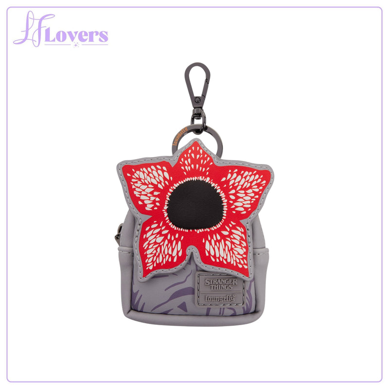 Load image into Gallery viewer, Loungefly Netflix Stranger Things 10th Anniversary Mystery Mini Backpack Keychain Charms
