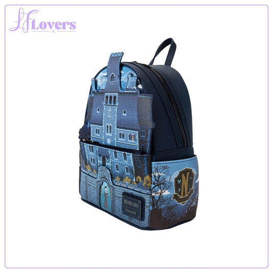 Loungefly MGM Wednesday Nevermore Academy Mini Backpack - LF Lovers