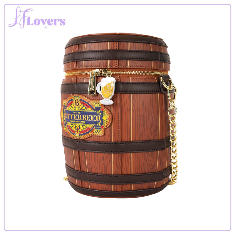 Load image into Gallery viewer, Loungefly Warner Brothers Harry Potter Butterbeer Barrel Crossbody - PRE ORDER - LF Lovers
