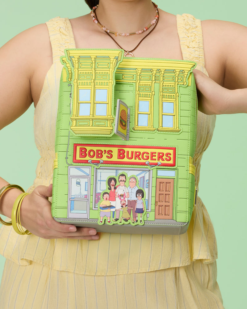 Load image into Gallery viewer, Loungefly Bob's Burgers Restaurant Mini Backpack - PRE ORDER - LF Lovers
