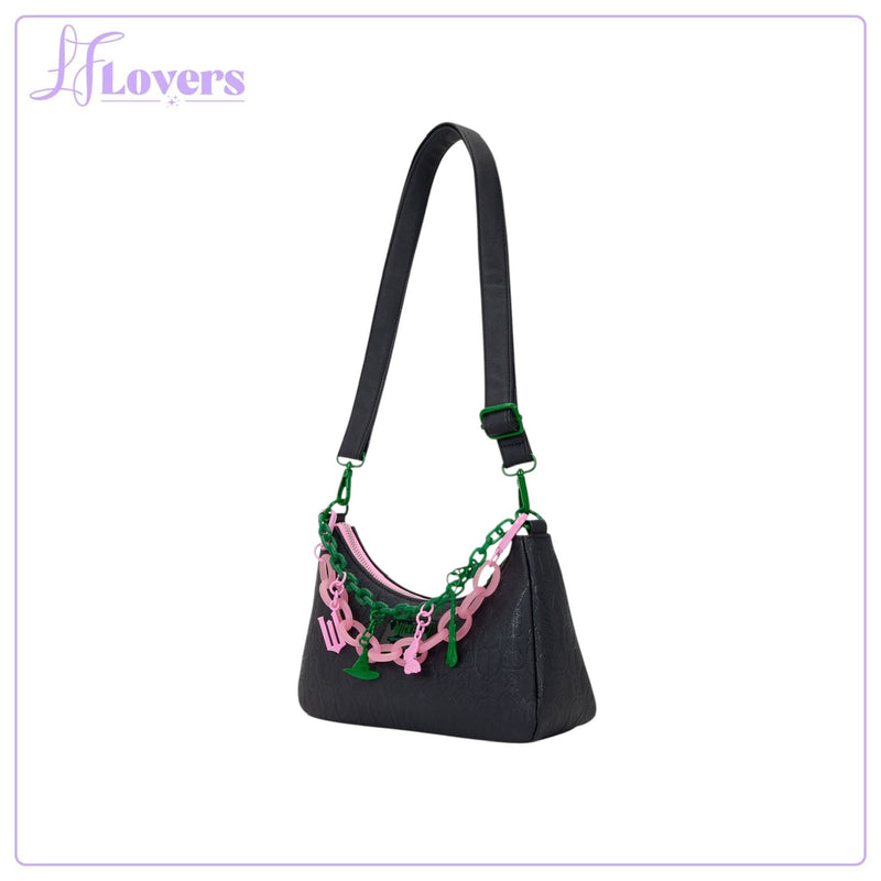 Load image into Gallery viewer, Loungefly Wicked Part Two: Crossbody Bag With Charms - PRE ORDER
