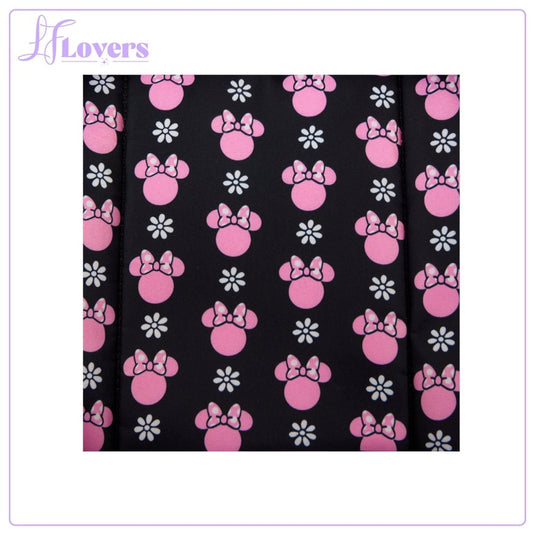 Loungefly Disney Minnie Floral Rock The Dots Full Size Nylon Backpack