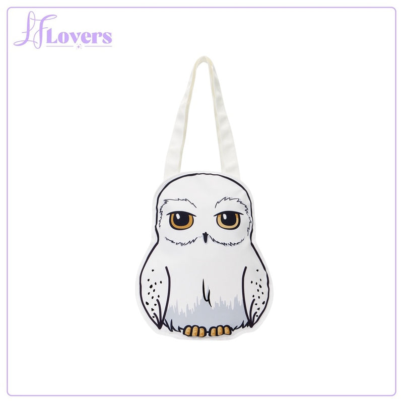 Load image into Gallery viewer, Loungefly Warner Brothers Harry Potter Hedwig Oversize Canvas Tote Bag - PRE ORDER
