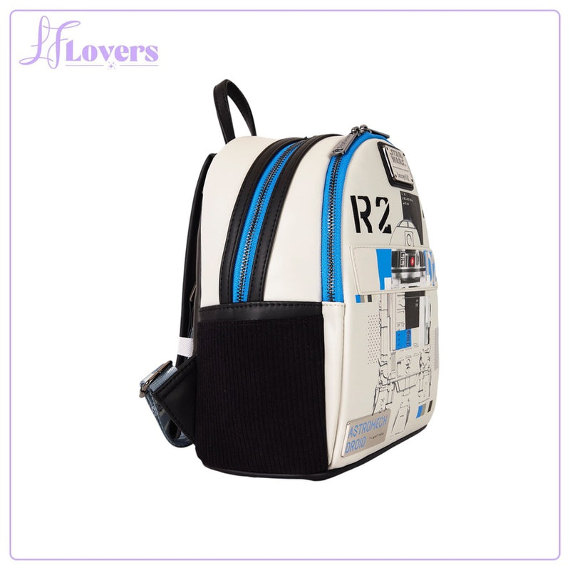 Load image into Gallery viewer, Loungefly Star Wars The Power Of The Force Astromech Droid Mini Backpack - LF Lovers
