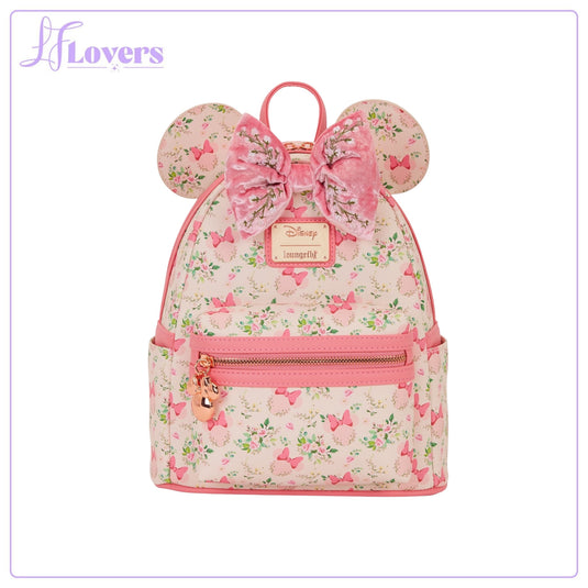 Loungefly Disney Minnie Mouse Floral Mini Backpack
