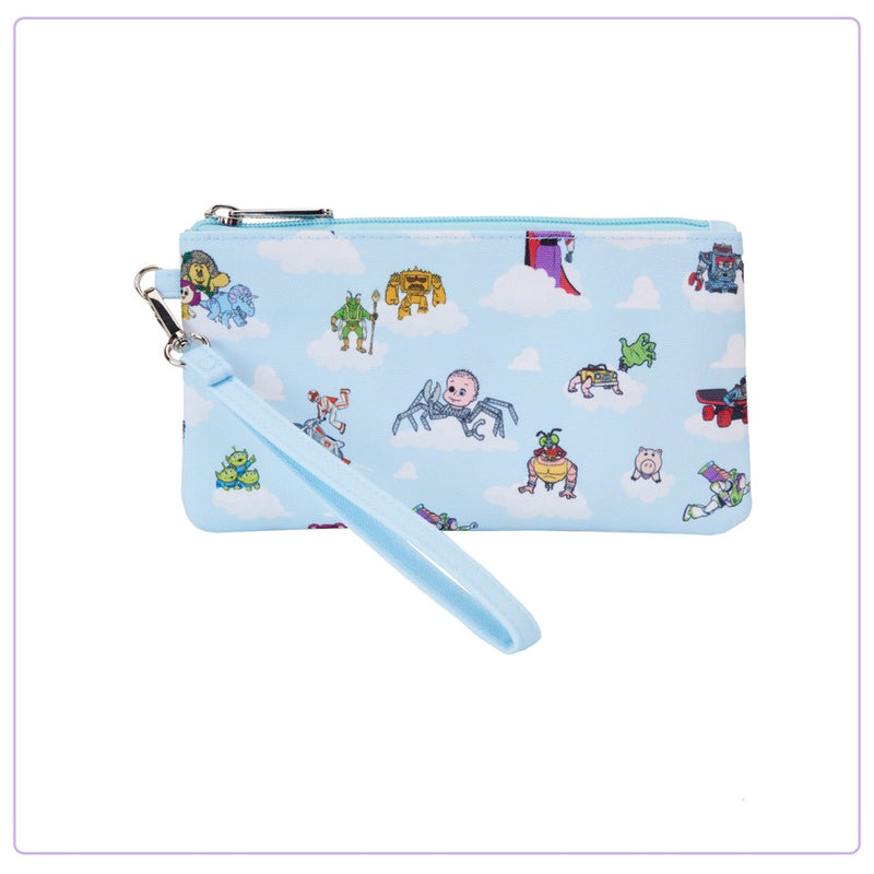 Load image into Gallery viewer, Loungefly Pixar Toy Story Movie Nylon Wristlet Wallet
