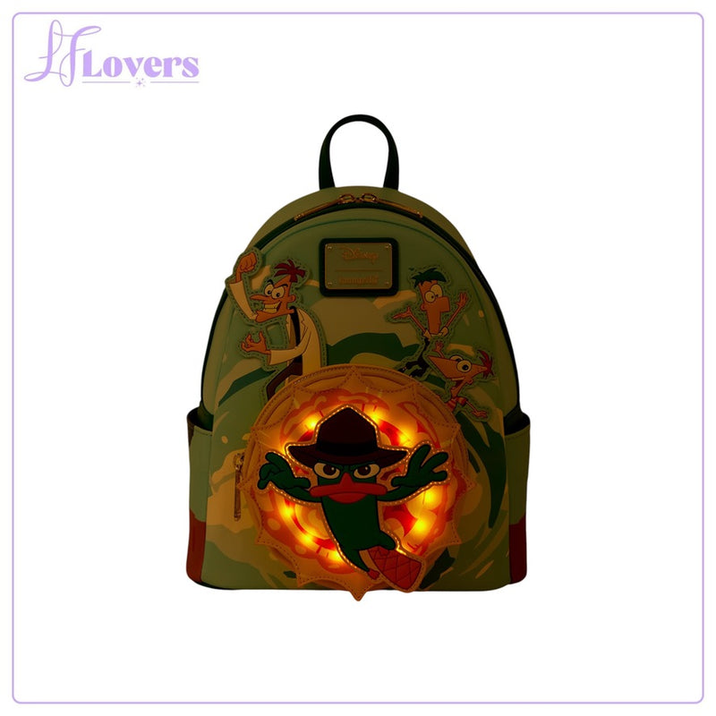 Load image into Gallery viewer, Loungefly Disney Phineas &amp; Ferb Mini Backpack - PRE ORDER - LF Lovers
