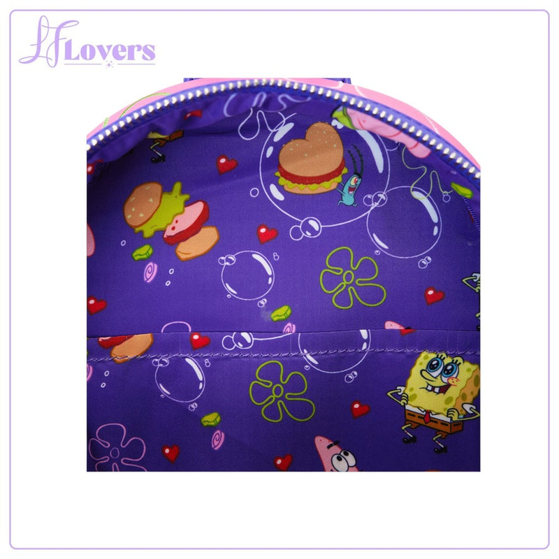 Load image into Gallery viewer, Loungefly Nickelodeon Spongebob &amp; Patrick Mini Backpack
