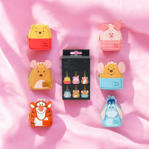 Loungefly Disney Winnie The Pooh Mystery Box Mini Backpacks Bag Charm - LF Lovers