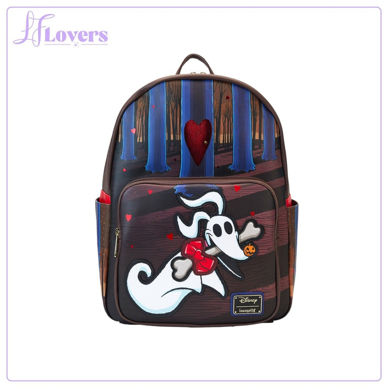 Load image into Gallery viewer, Loungefly Disney Nightmare Before Zero Full Size Backpack
