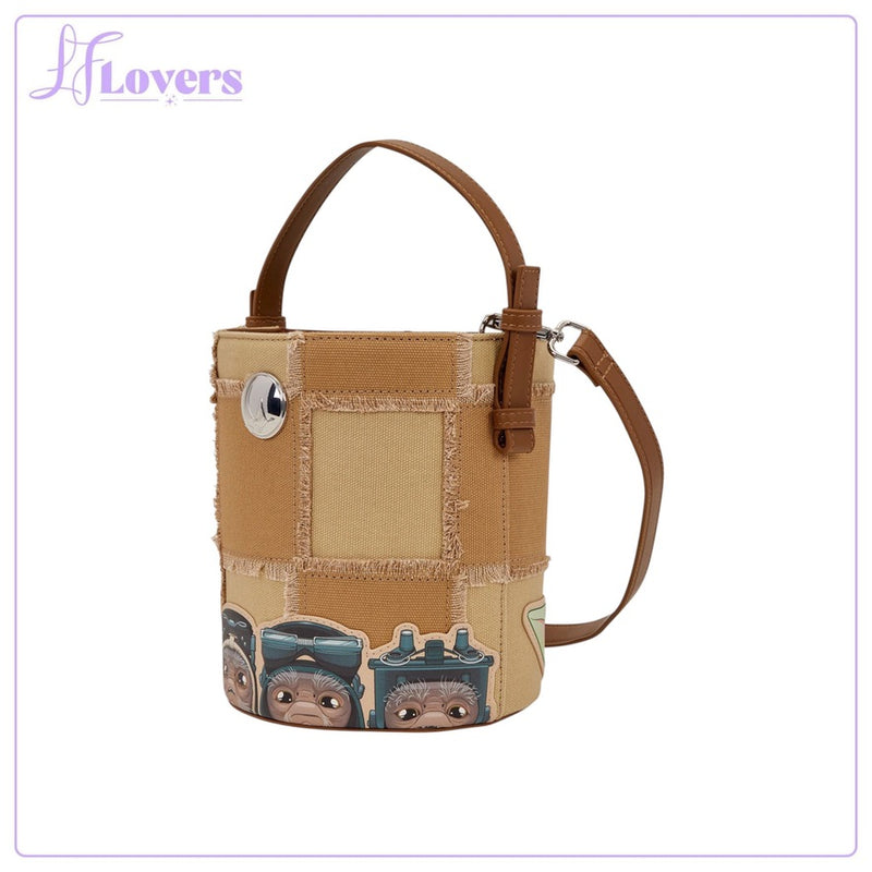 Load image into Gallery viewer, Loungefly Star Wars The Mandalorian Grogu &amp; Anzellan Crossbody - PRE ORDER - LF Lovers
