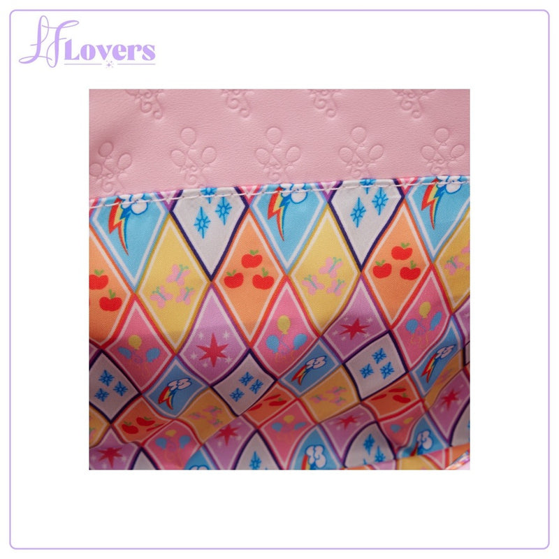 Load image into Gallery viewer, Loungefly My Little Pony Twilight Sparkle &amp; Pinkie Pie Crossbody - PRE ORDER - LF Lovers
