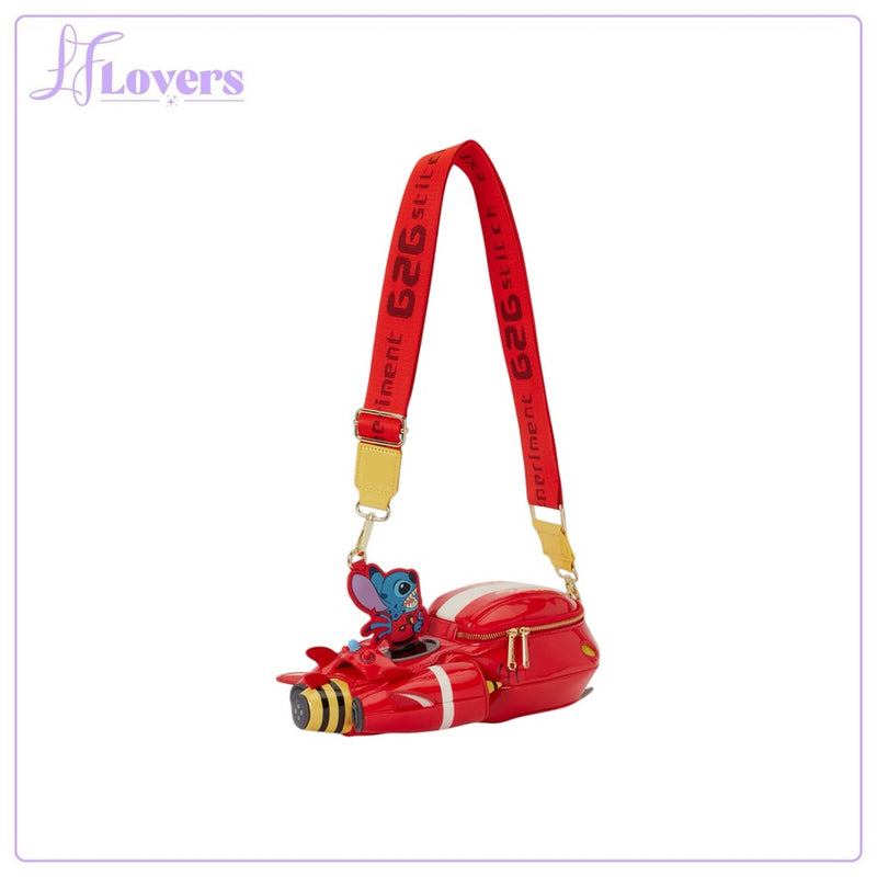 Load image into Gallery viewer, Loungefly Disney Lilo &amp; Stitch Stitch Ship Figural Crossbody Bag - PRE ORDER - LF Lovers
