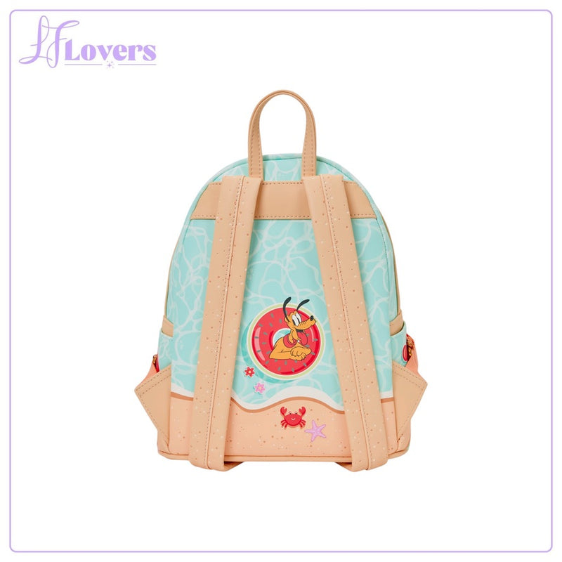 Load image into Gallery viewer, Loungefly Disney Mickey &amp; Minnie Beach Fun Mini Backpack - LF Lovers

