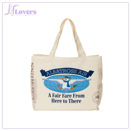 Loungefly Disney The Rescuers Down Under Oversize Canvas Tote Bag - PRE ORDER