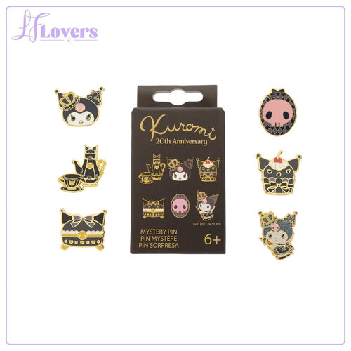 Loungefly Sanrio Kuromi 20th Anniversary Mystery Box Pins