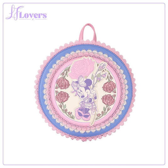 Loungefly Disney Minnie Floral And Lace Mini Backpack - LF Lovers