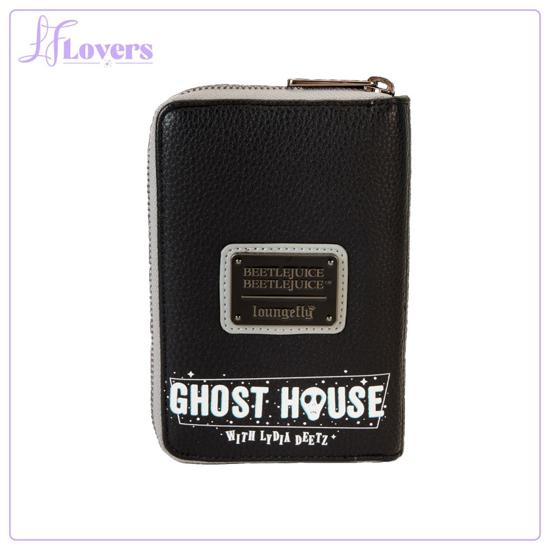 Load image into Gallery viewer, Loungefly Warner Brothers Beetlejuice 2 Zip Around Wallet
