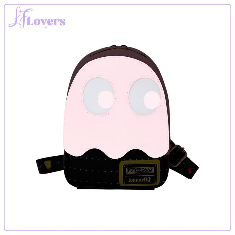 Load image into Gallery viewer, Loungefly Pac-Man Pinky Ghost Sling Crossbody - PRE ORDER - LF Lovers
