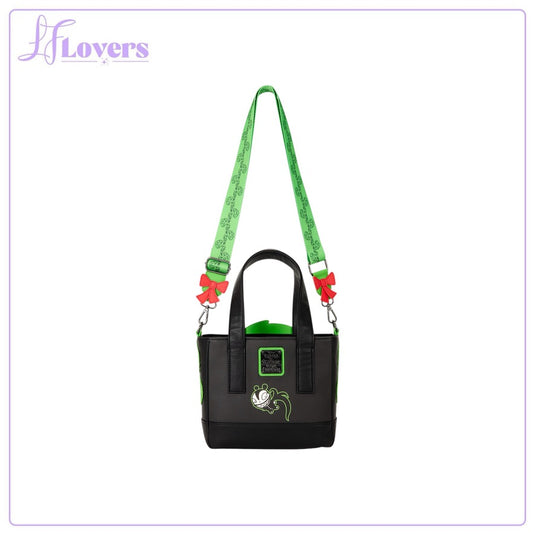Loungefly Disney NIghtmare Before Christmas Man-Eating Wreath Mini Tote Crossbody Bag - LF Lovers