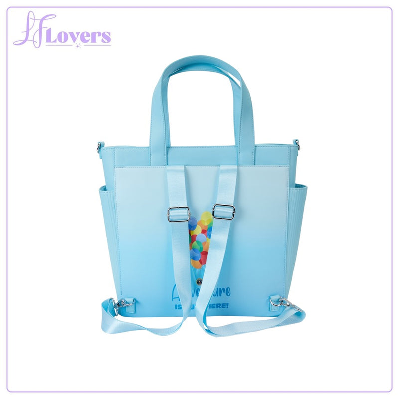 Load image into Gallery viewer, Loungefly Pixar Up 15th Anniversary Convertible Tote Bag - PRE ORDER - LF Lovers
