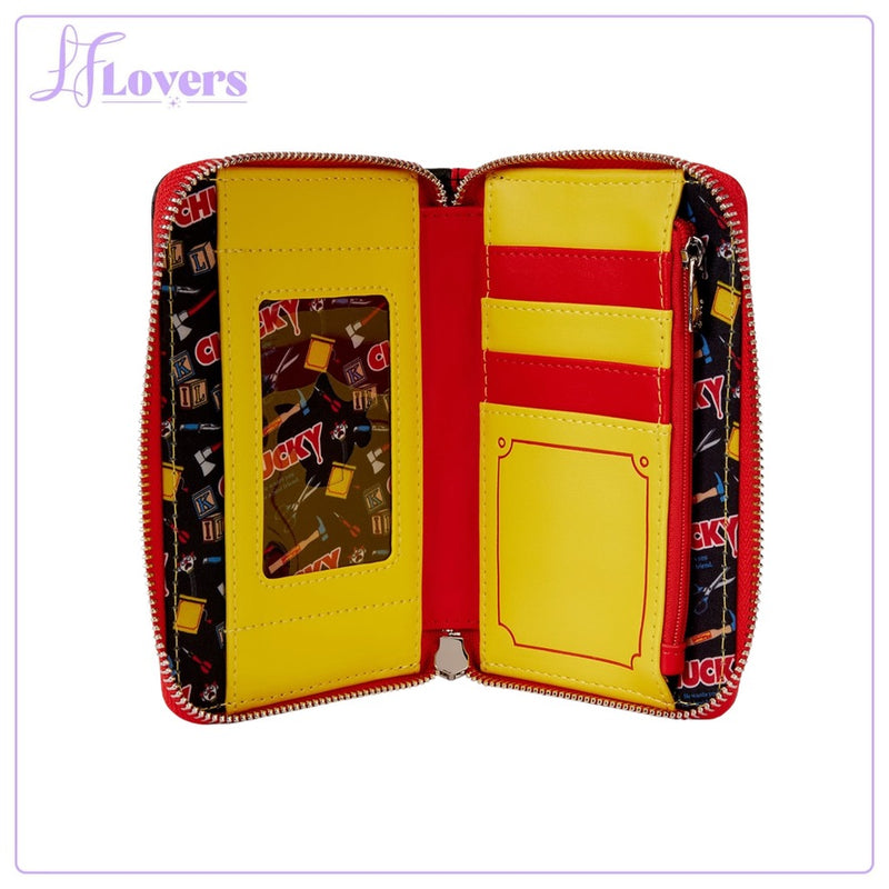Load image into Gallery viewer, Loungefly Universal Chucky Zip Around Wallet - PRE ORDER - LF Lovers
