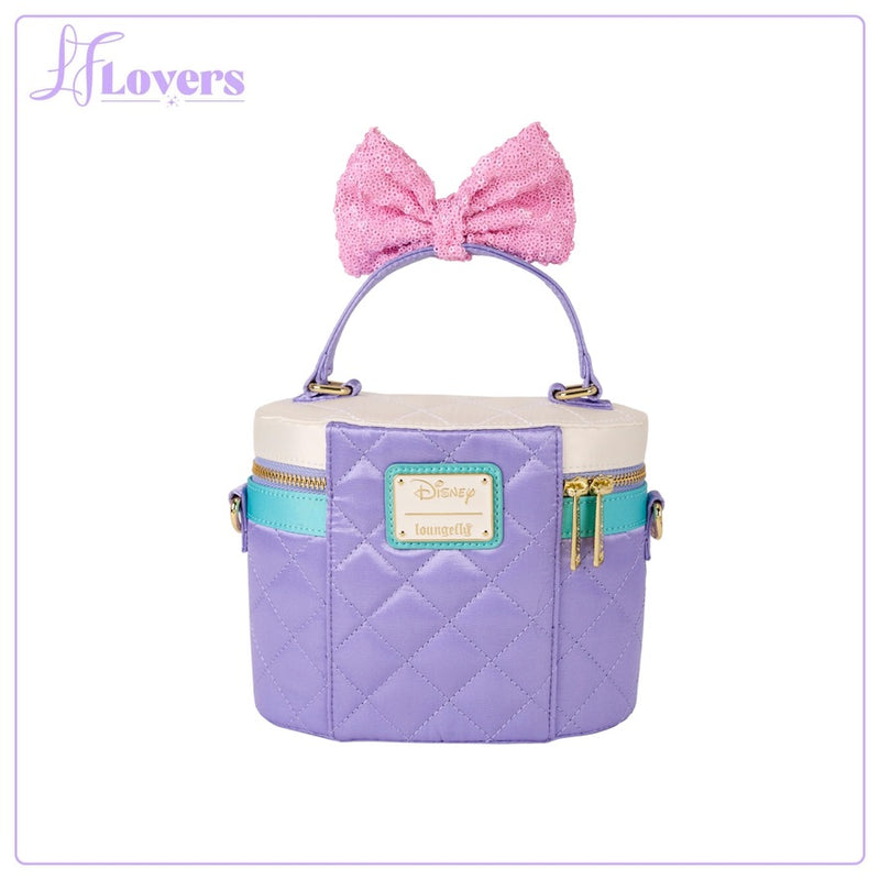 Load image into Gallery viewer, Loungefly Disney Daisy Duck Quilted Crossbody - PRE ORDER

