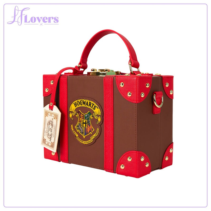 Load image into Gallery viewer, Loungefly Harry Potter Hogwarts Express Luggage Crossbody
