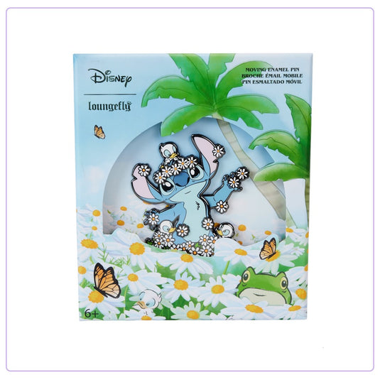 Loungefly Disney Lilo And Stich Springtime Stich 3" Collector Box Pin - PRE ORDER - LF Lovers