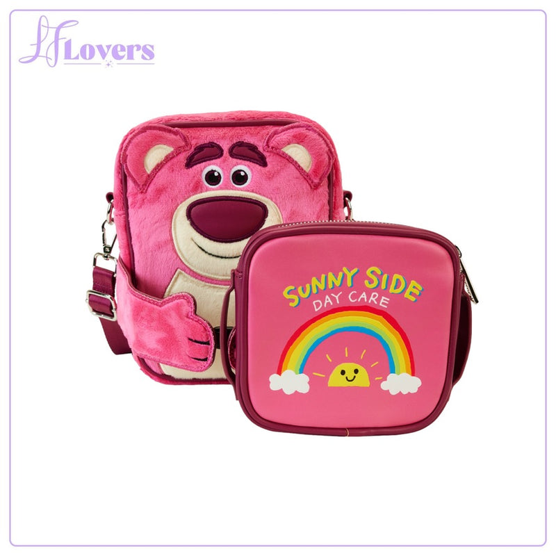 Load image into Gallery viewer, Loungefly Pixar Toy Story Lotso Crossbuddies Bag - PRE ORDER - LF Lovers
