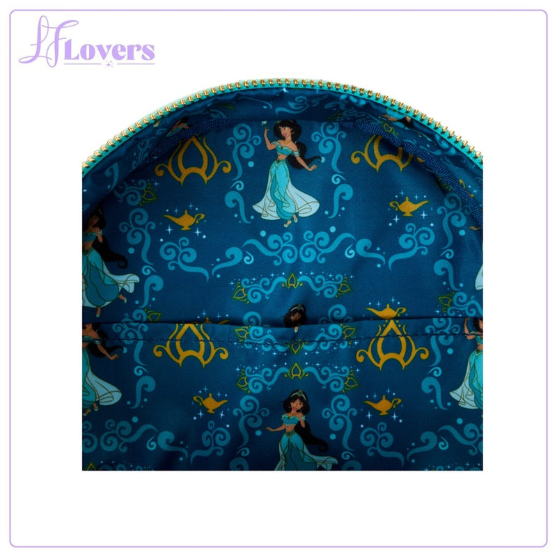 Load image into Gallery viewer, Loungefly Disney Princess Jasmine Lenticular Mini Backpack - PRE ORDER - LF Lovers

