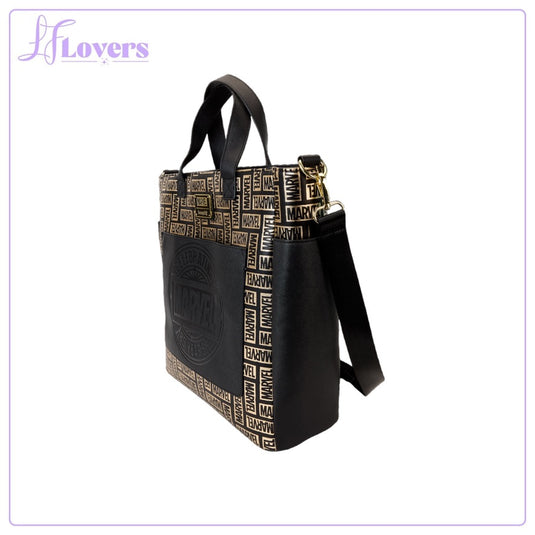 Loungefly Marvel Logo Convertible Backpack & Tote Bag - LF Lovers