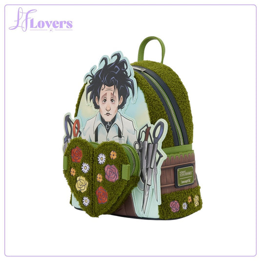 Loungefly Twentieth Century Studios Edward Scissorhands Sherpa Mini Backpack - PRE ORDER
