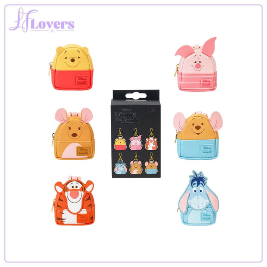 Loungefly Disney Winnie The Pooh Mystery Box Mini Backpacks Bag Charm - LF Lovers