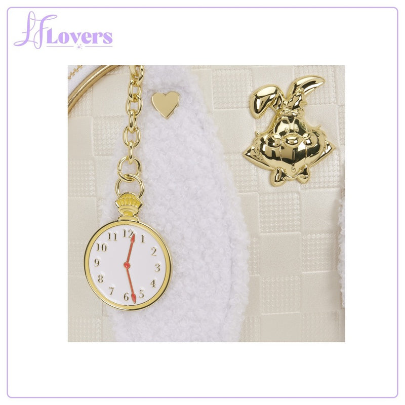 Load image into Gallery viewer, Loungefly Disney Alice In Wonderland White Rabbit Handbag - LF Lovers
