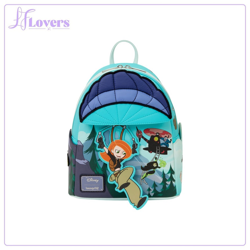 Load image into Gallery viewer, Loungefly Disney Kim Possible Paragliding Mini Backpack - LF Lovers
