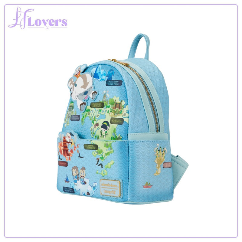 Load image into Gallery viewer, Loungefly Nickelodeon Avatar The Last Airbender Map Mini Backpack - PRE ORDER - LF Lovers
