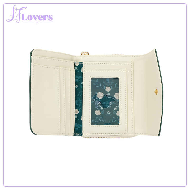 Load image into Gallery viewer, Loungefly Netflix Bridgerton Floral Zip Around Wallet - PRE ORDER
