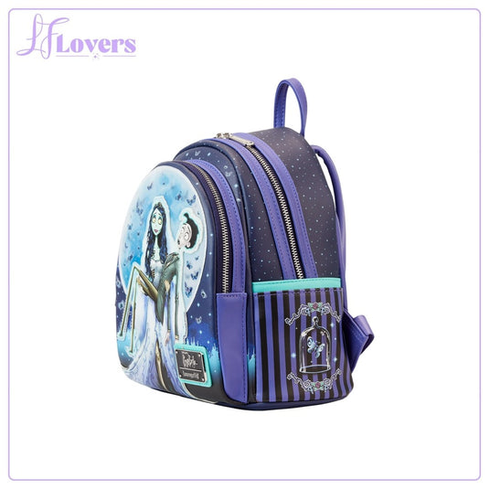 Loungefly Warner Brothers Corpse Bride Moon Mini Backpack - Preorder