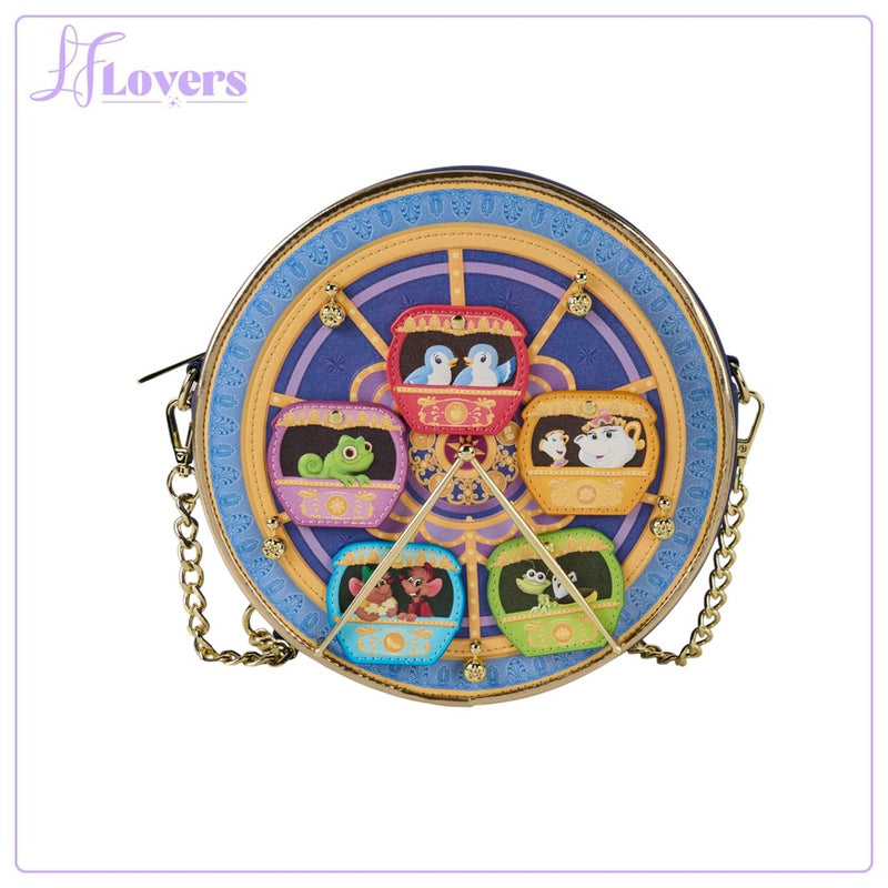 Load image into Gallery viewer, Loungefly Disney Princess Carousel Crossbody - PRE ORDER
