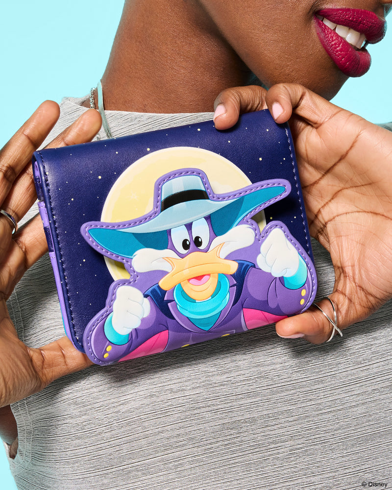 Load image into Gallery viewer, Loungefly Disney Darkwing Duck Wallet - Preorder
