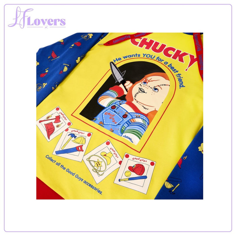 Load image into Gallery viewer, Loungefly Universal Childs Play Chucky Hooded Sweatshirt
