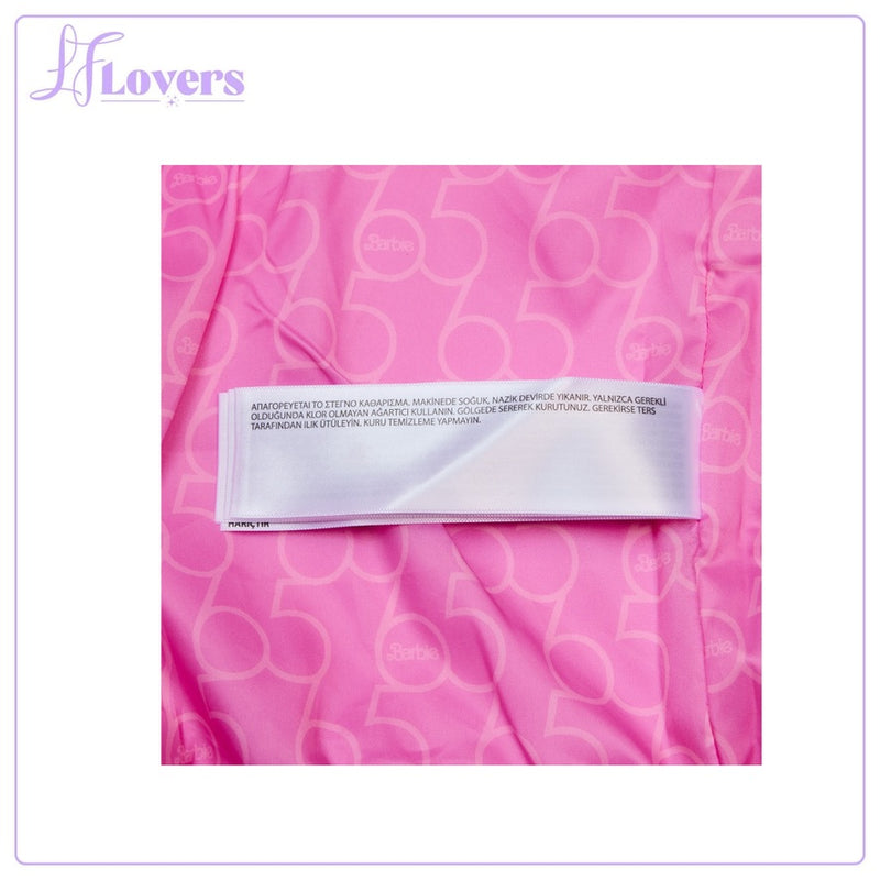 Load image into Gallery viewer, Loungefly Barbie 65th Anniversary Bomber Jacket
