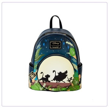 Loungefly Disney Lion King 30th Anniversary Hakuna Matata Silo Mini Backpack - PRE ORDER