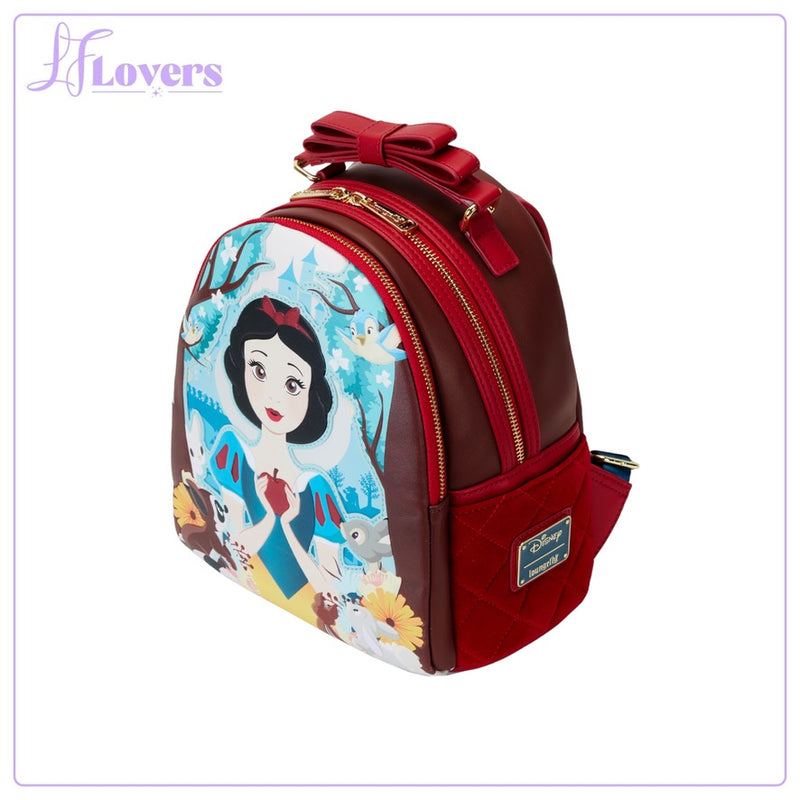 Load image into Gallery viewer, Loungefly Disney Snow White Classic Apple Mini Backpack - LF Lovers
